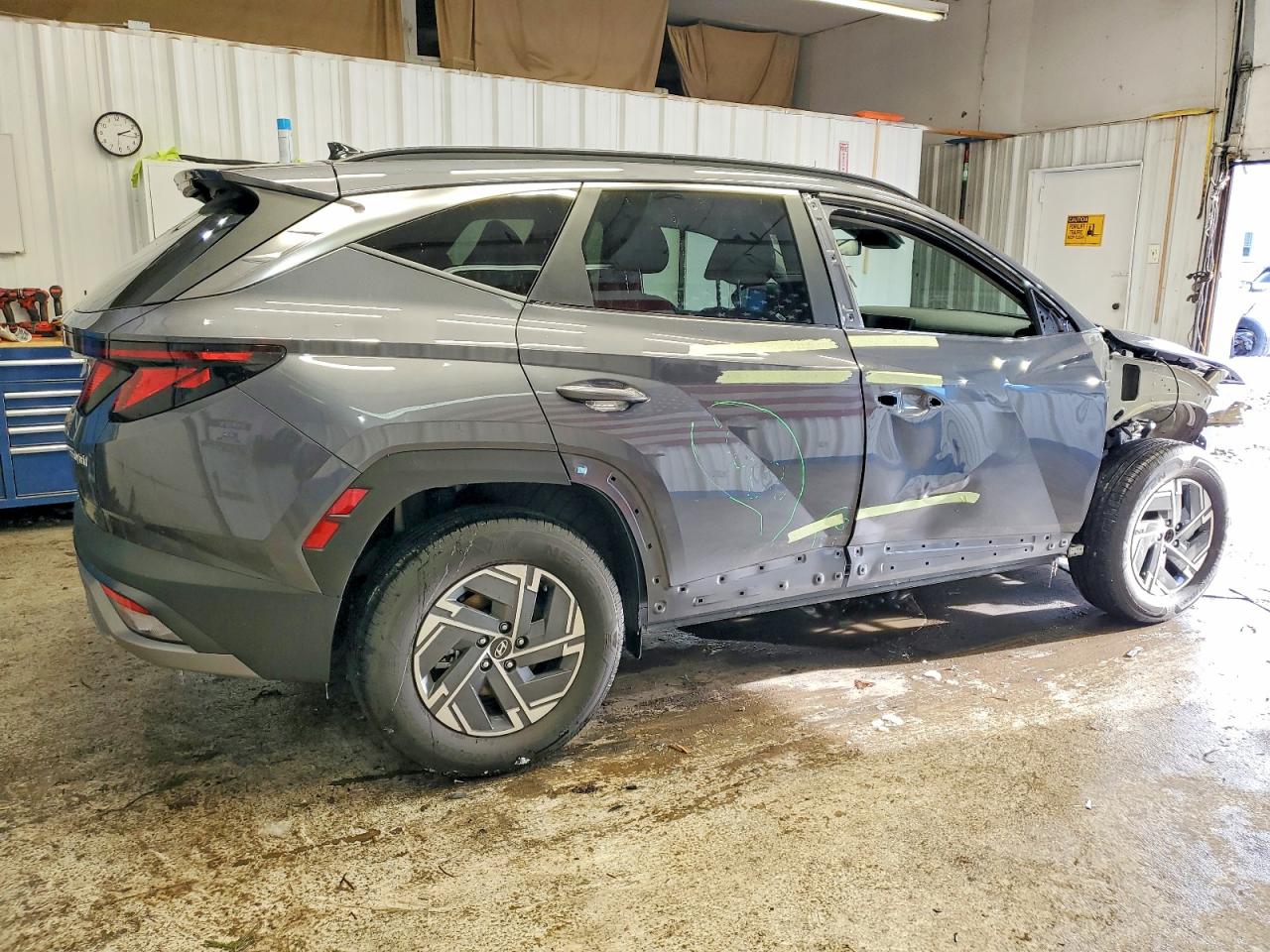 2025 HYUNDAI TUCSON BLUE photo 3