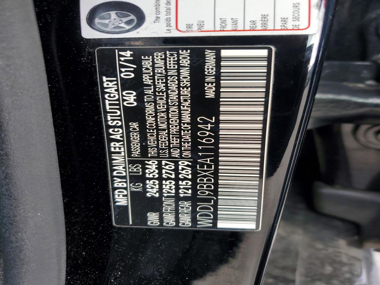 2014 MERCEDES-BENZ CLS 550 4MATIC photo 12
