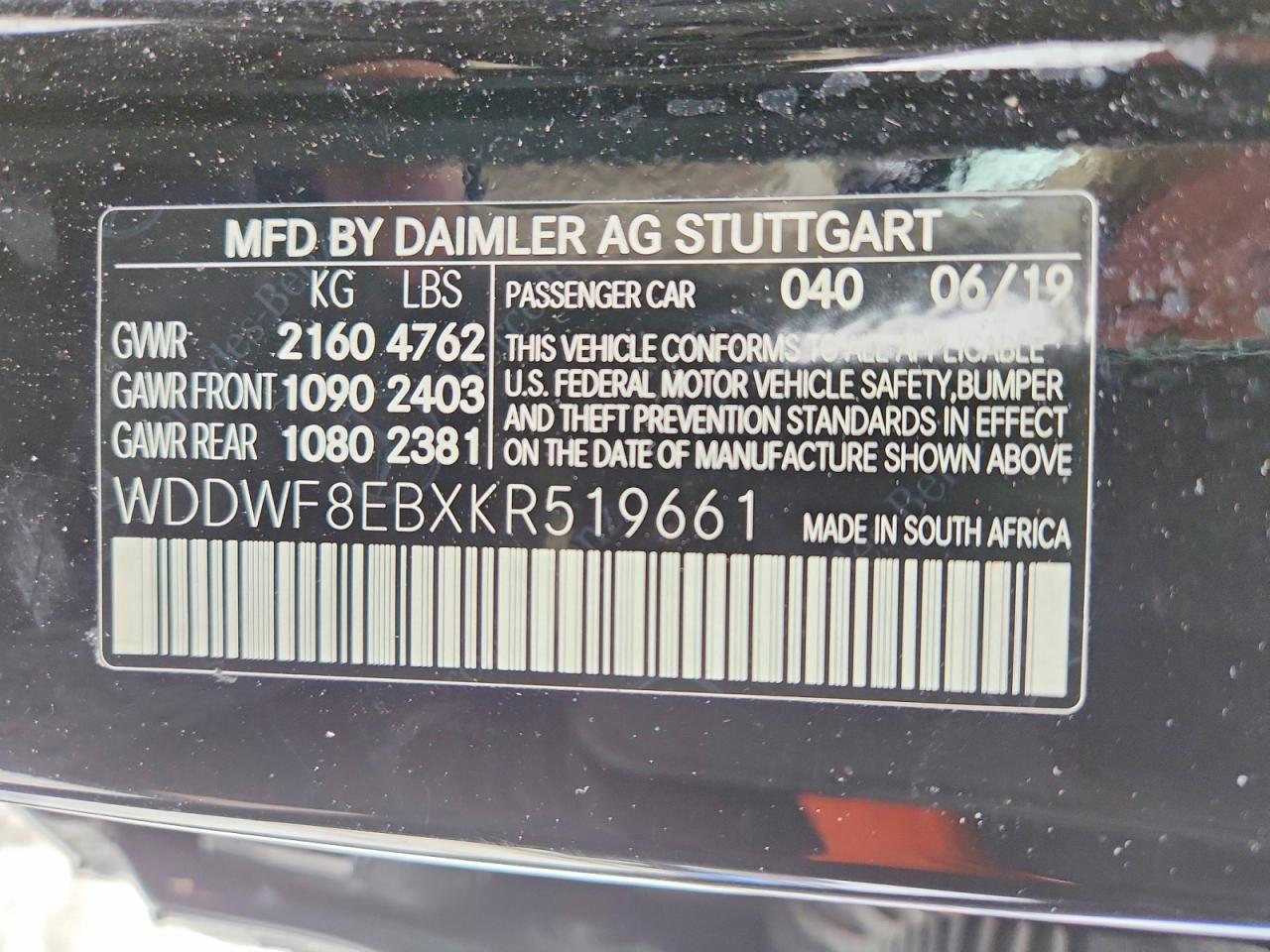 2019 MERCEDES-BENZ C 300 4MATIC photo 12
