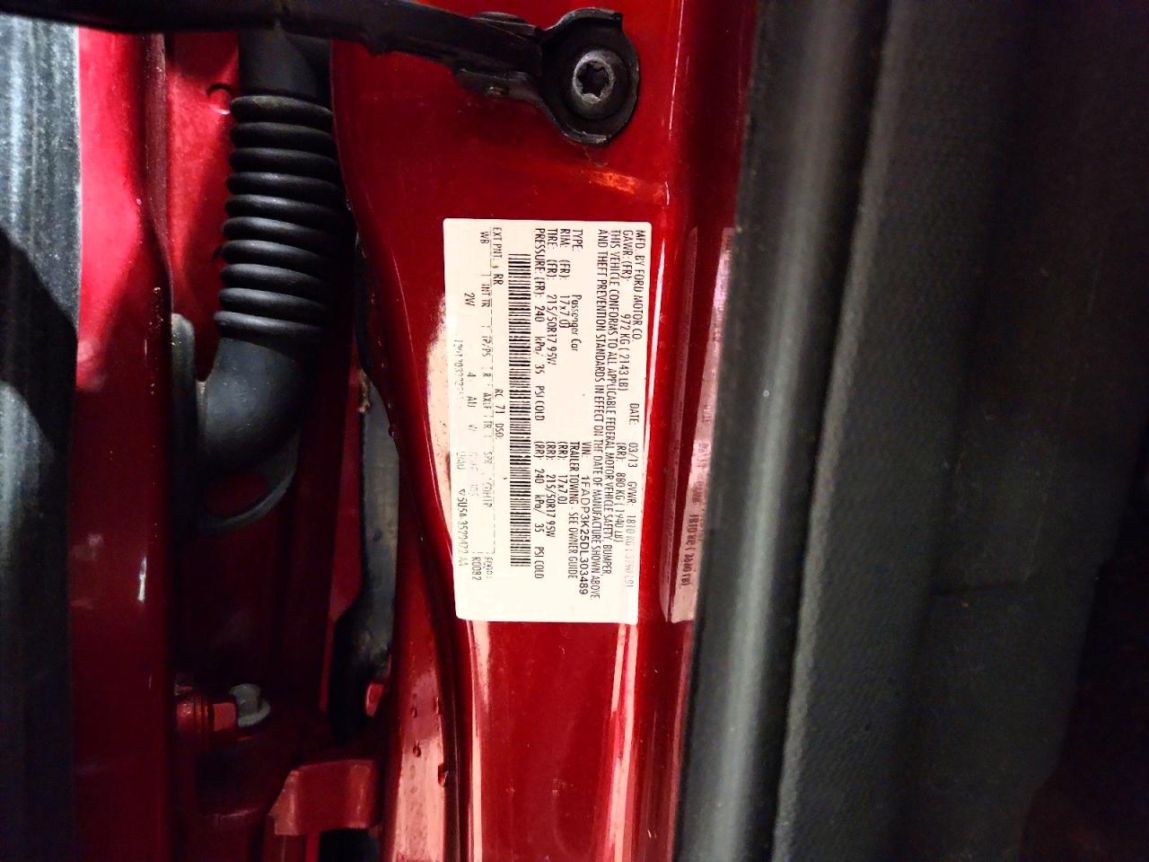 2013 FORD FOCUS SE photo 34
