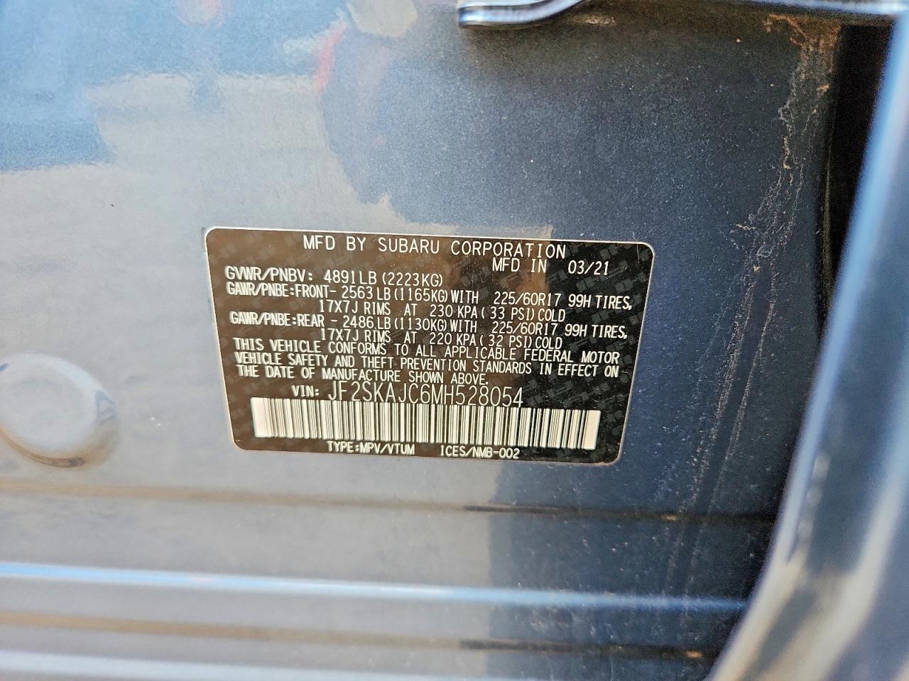2021 SUBARU FORESTER PREMIUM photo 13