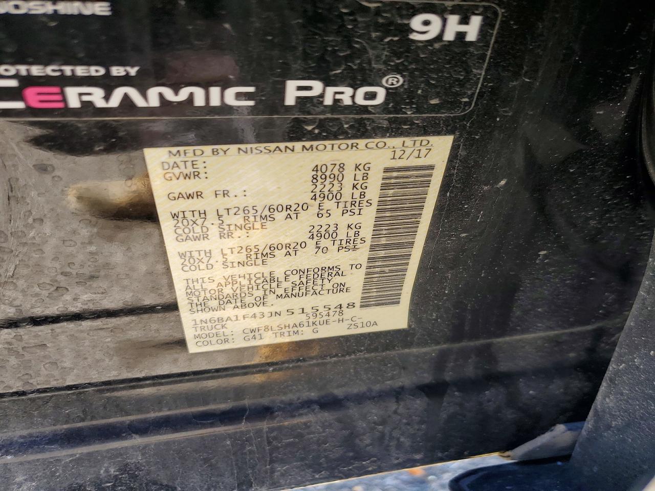 2018 NISSAN TITAN XD SL photo 34