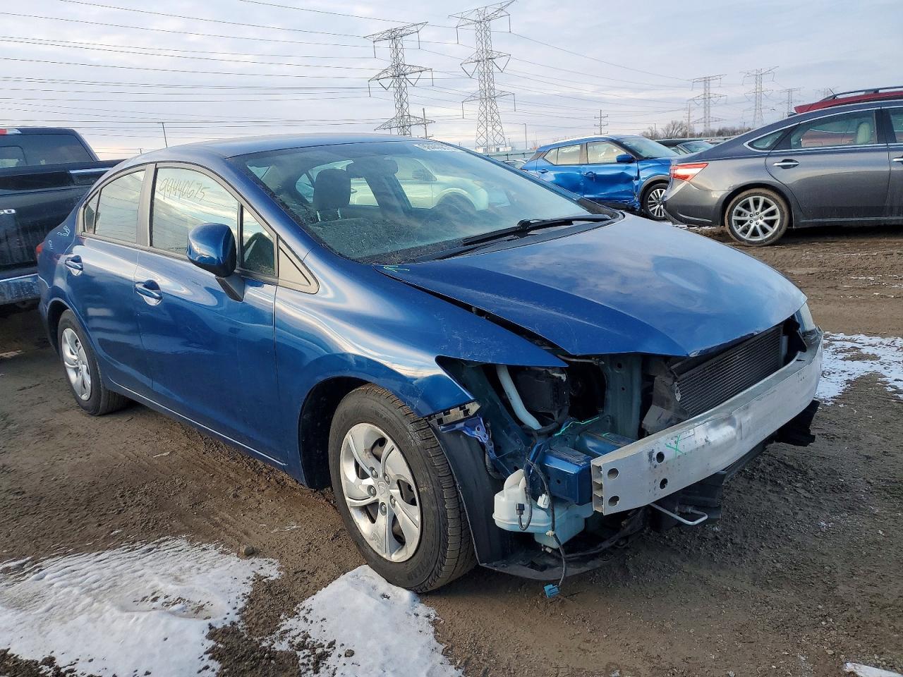 2013 HONDA CIVIC LX photo 4