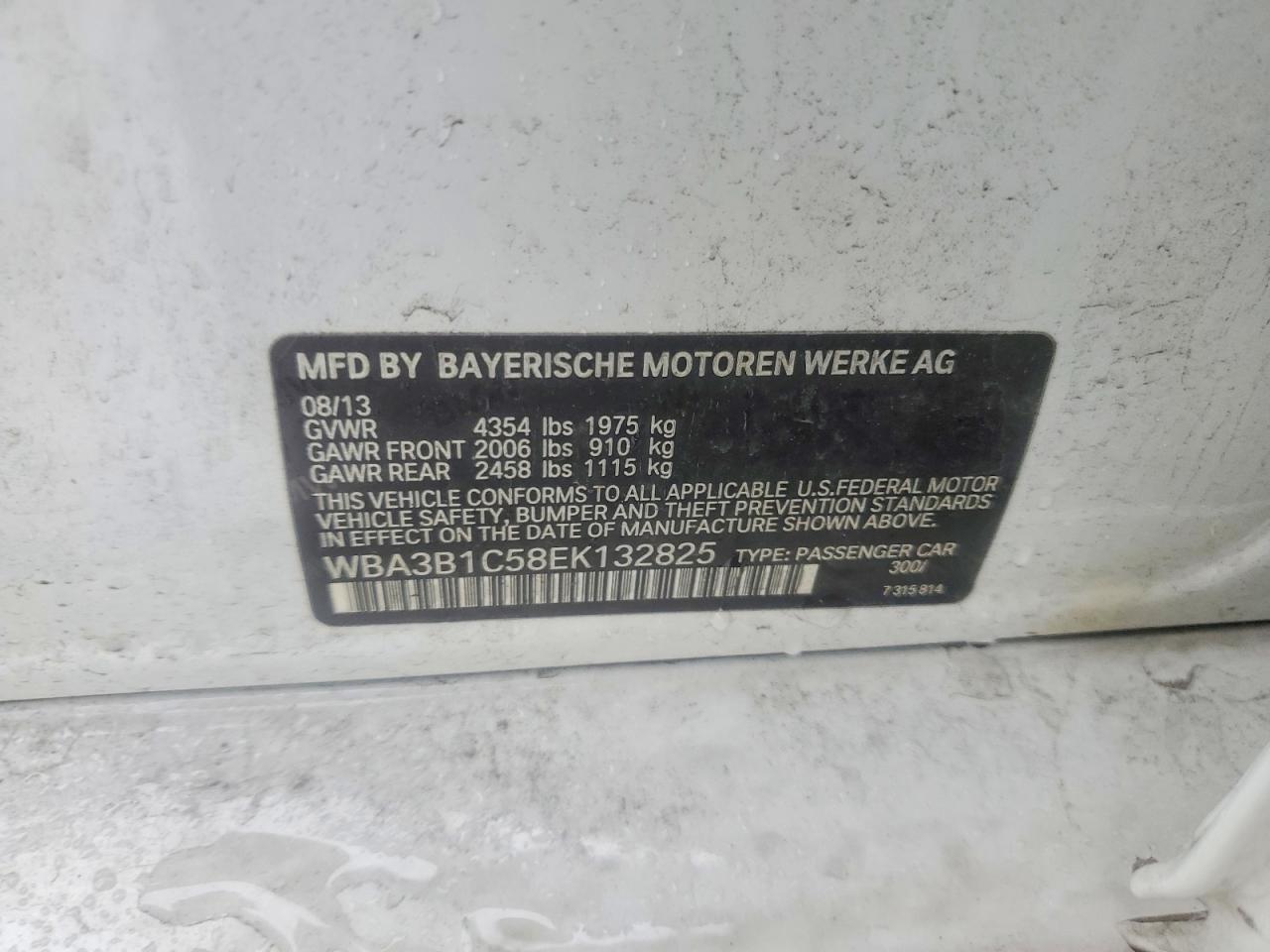 2014 BMW 320 I photo 12