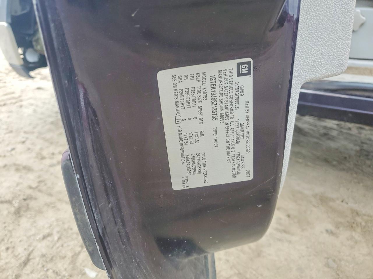 2008 GMC SIERRA K1500 photo 12