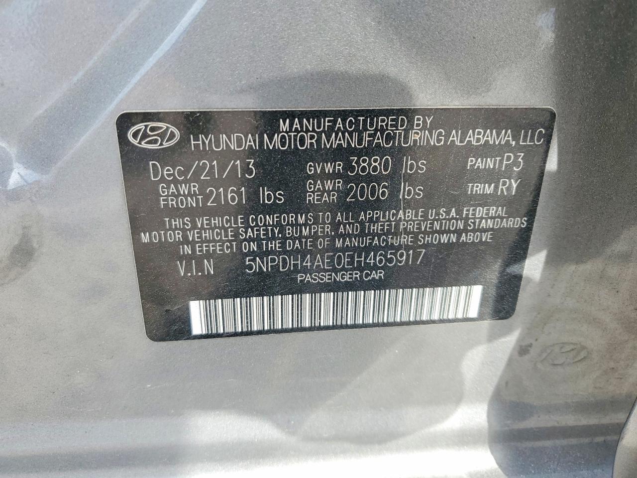 2014 HYUNDAI ELANTRA SE photo 13