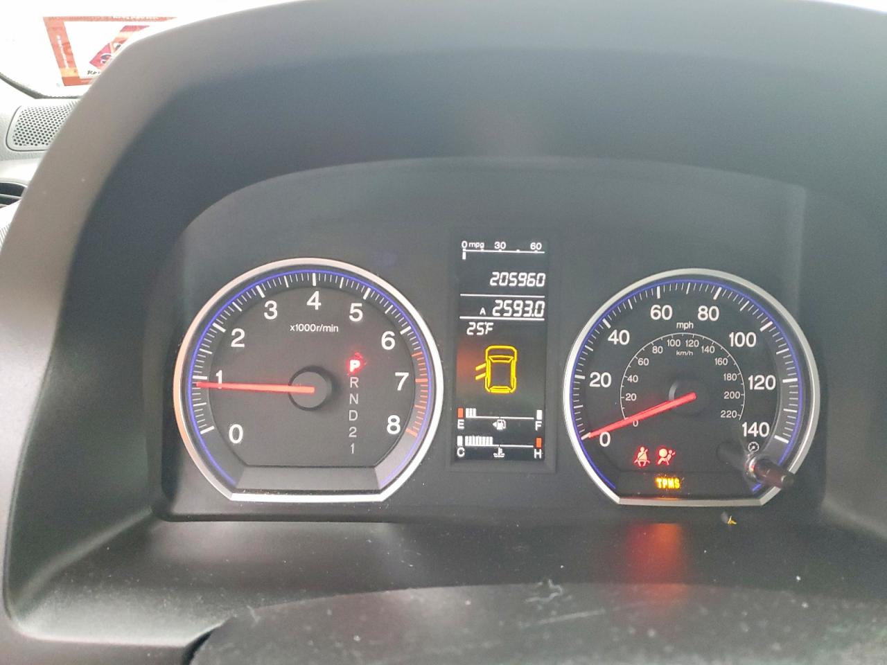 2008 HONDA CR-V EXL photo 9
