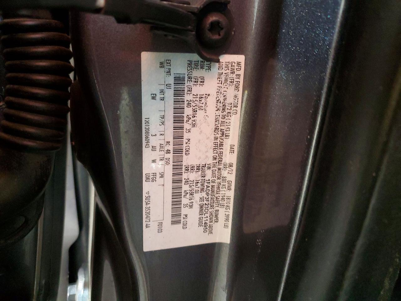 2013 FORD FOCUS SE photo 12