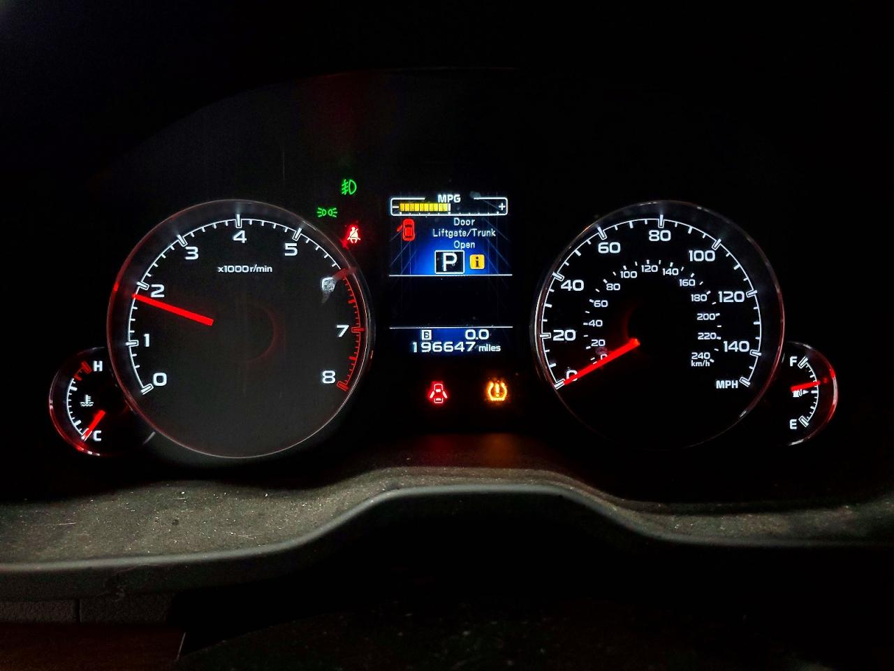 2014 SUBARU OUTBACK 2.5I LIMITED photo 9