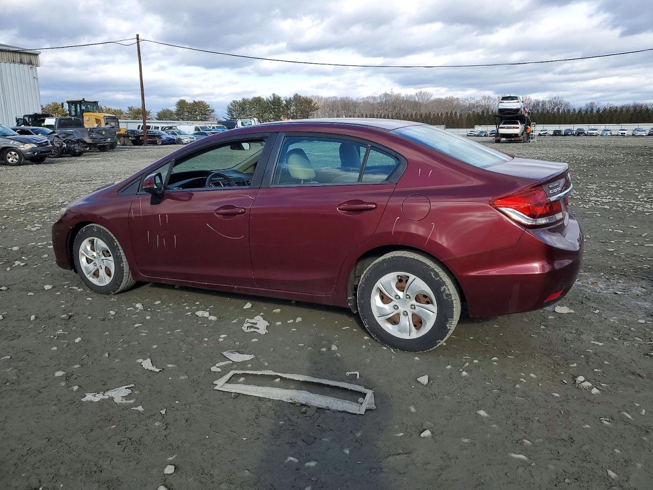 2013 HONDA CIVIC LX photo 2