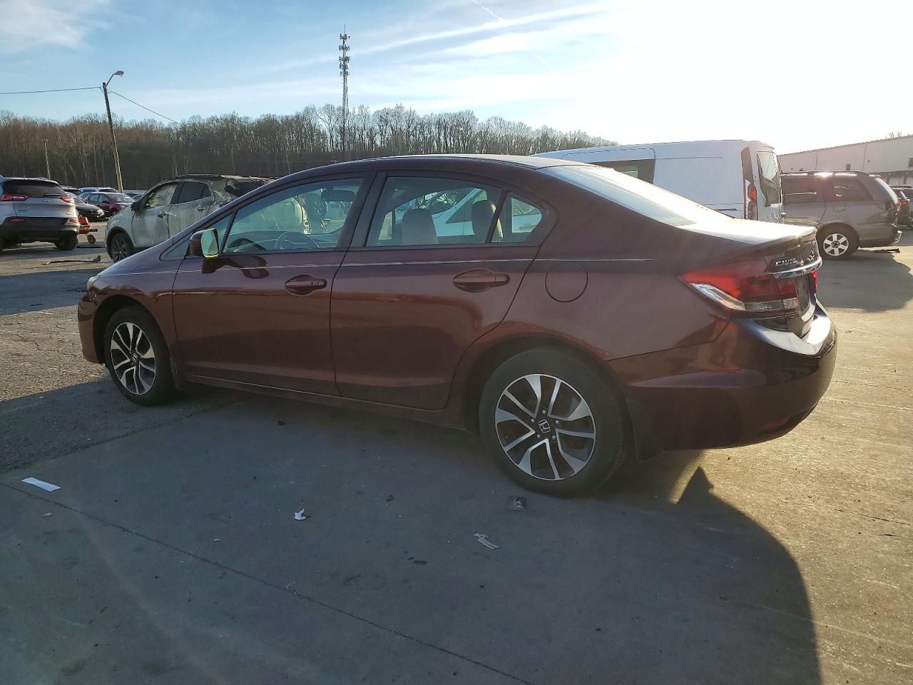 2015 HONDA CIVIC EX photo 2