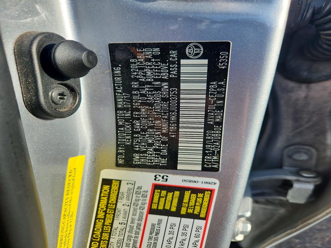 2018 TOYOTA CAMRY XSE photo 13