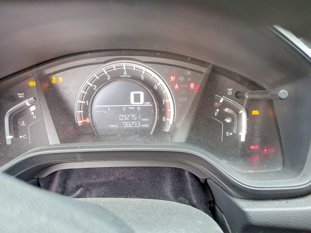 2017 HONDA CR-V LX photo 9