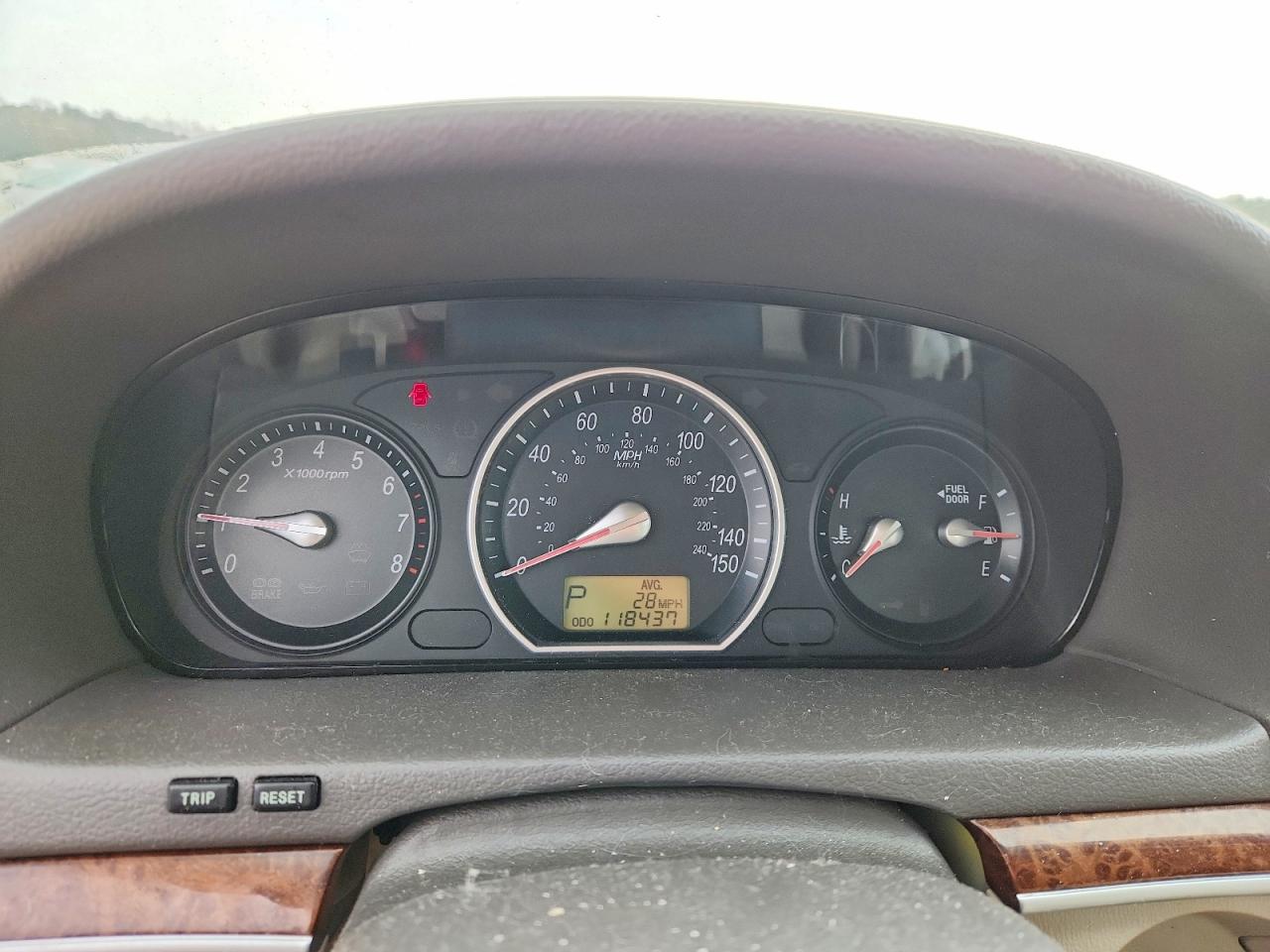 2008 HYUNDAI SONATA GLS photo 9