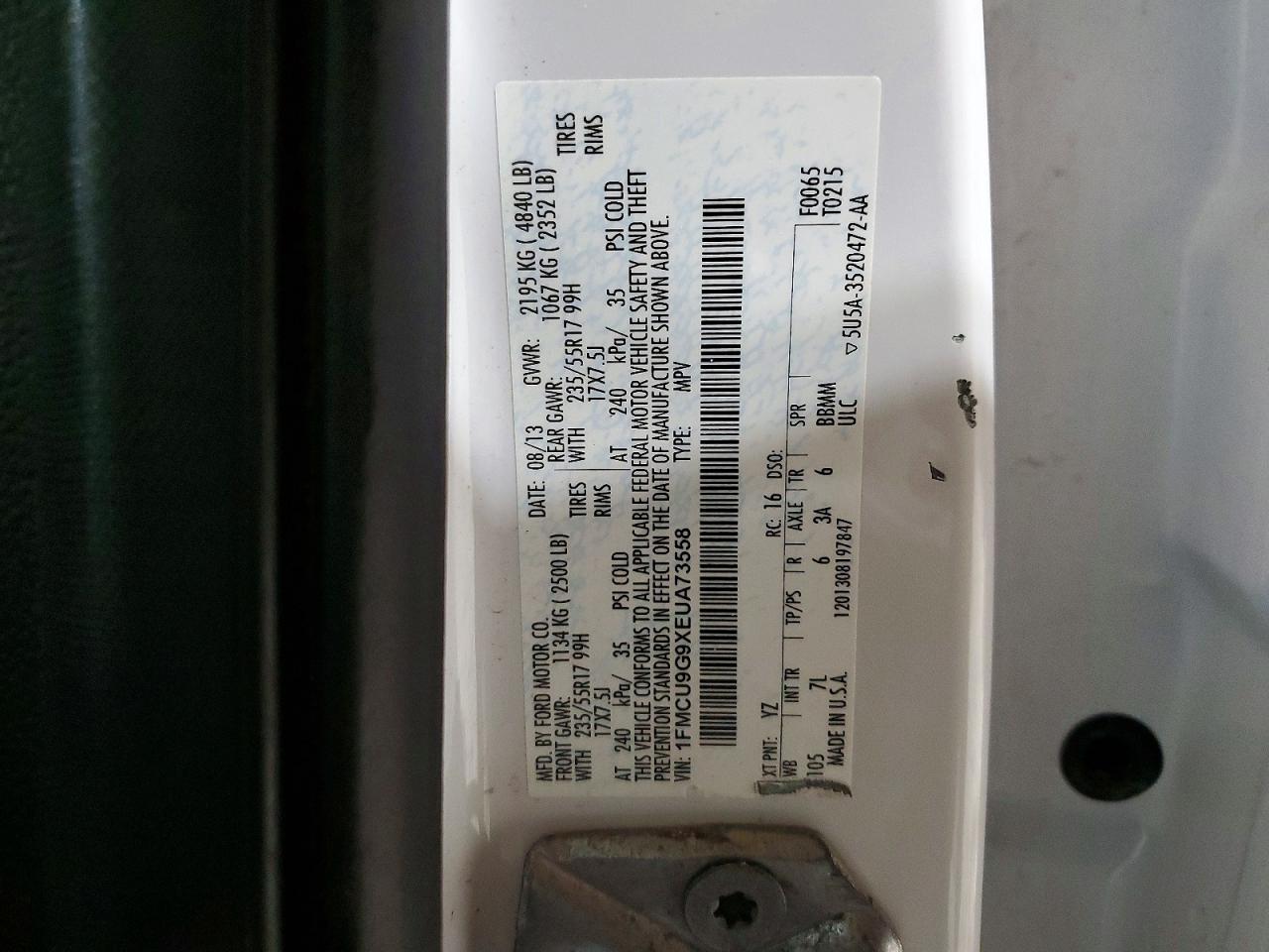 2014 FORD ESCAPE SE photo 27