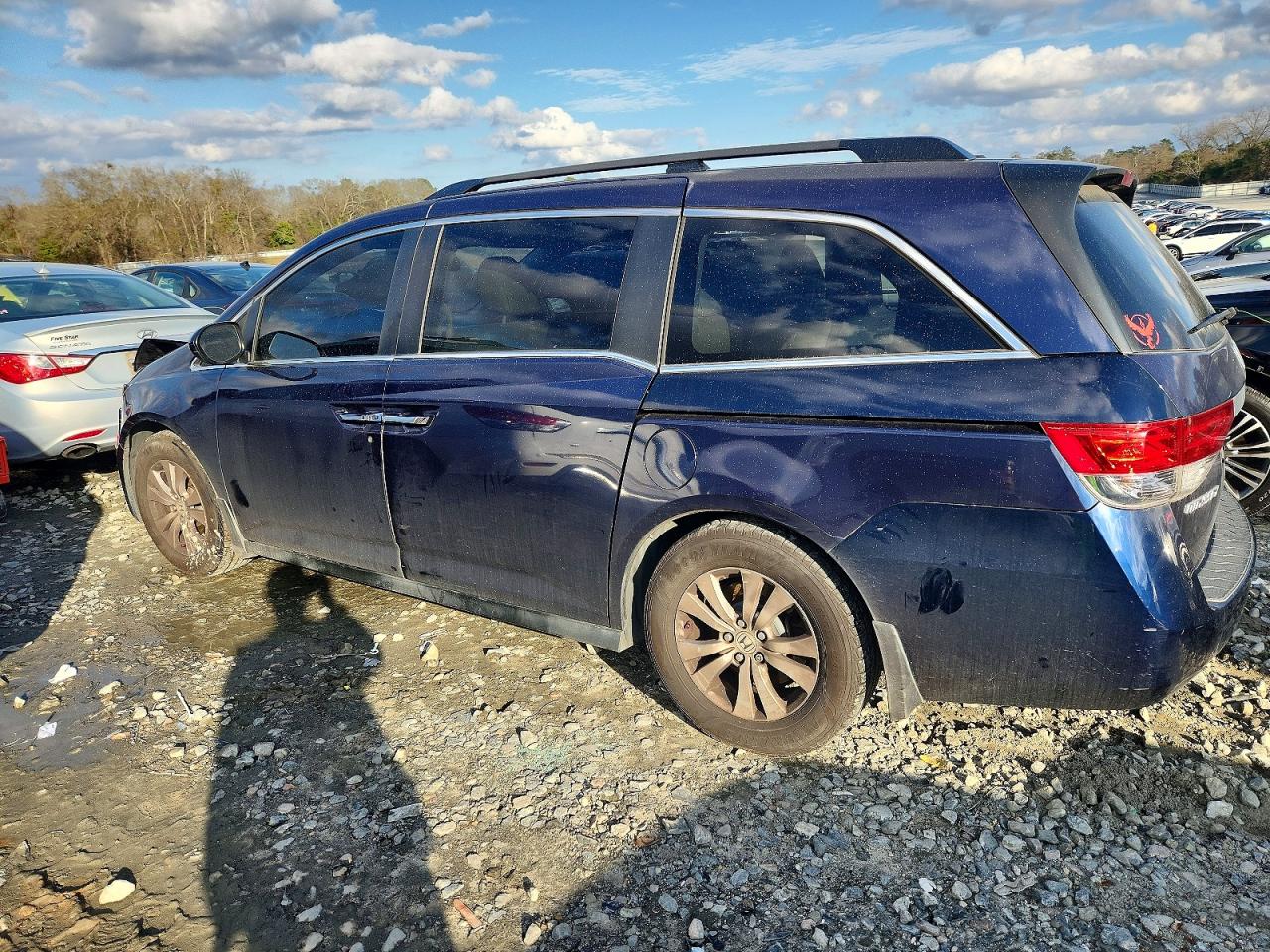2014 HONDA ODYSSEY EXL photo 2