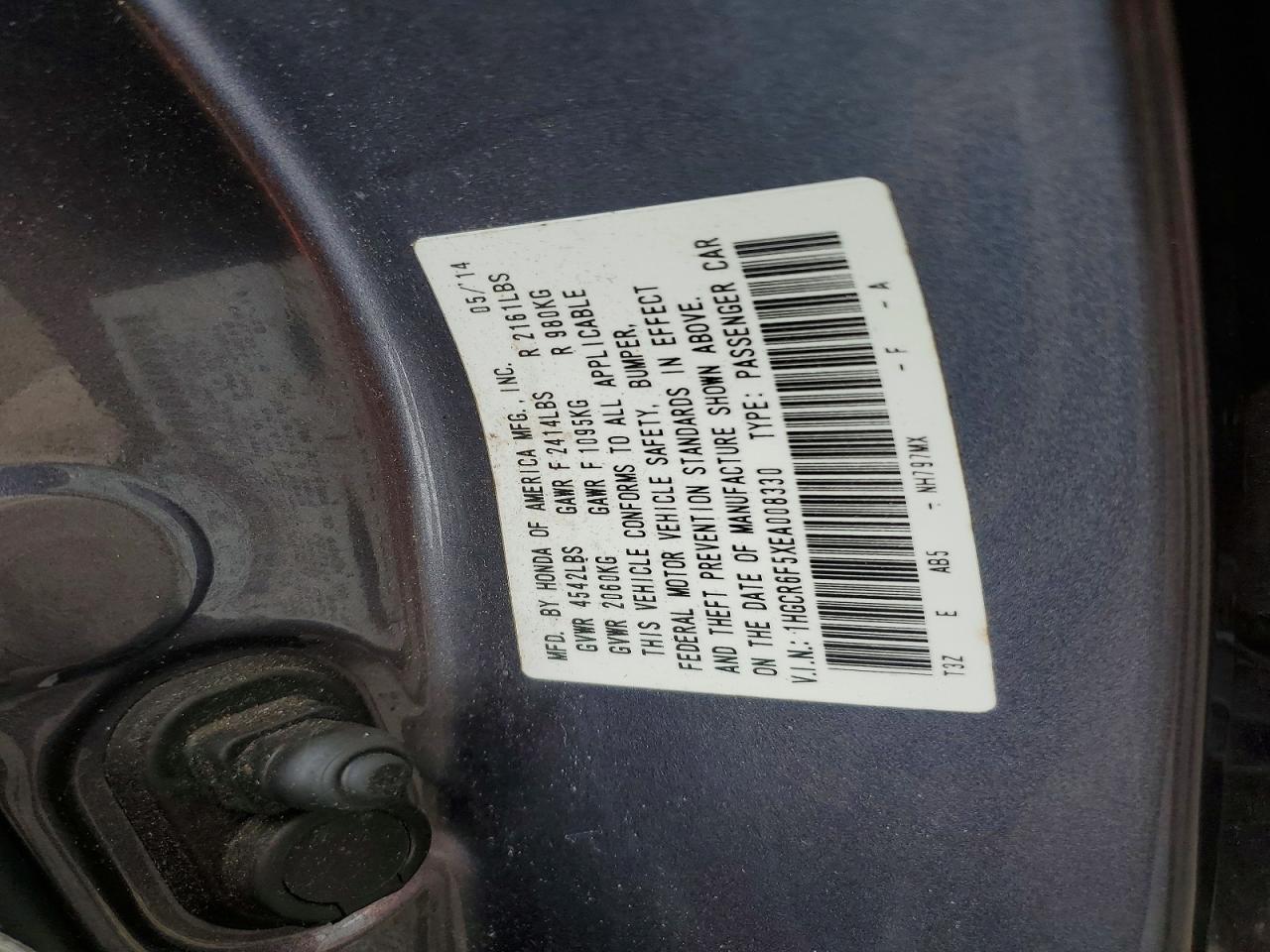 2014 HONDA ACCORD HYBRID EXL photo 13