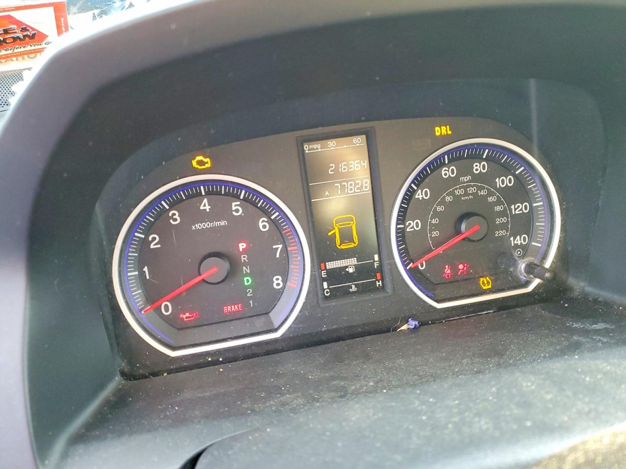 2008 HONDA CR-V EX photo 9