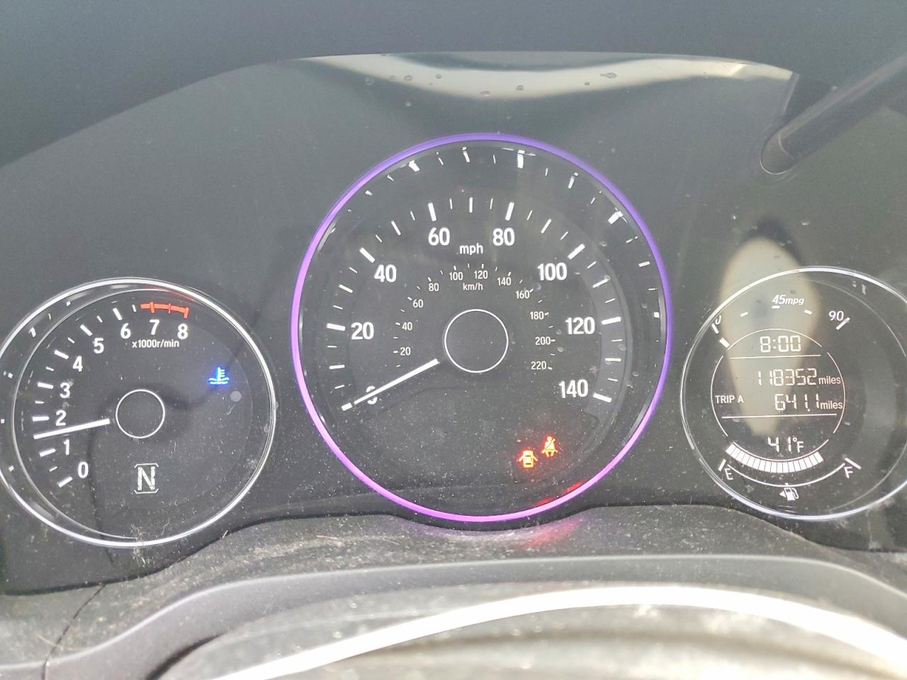 2016 HONDA HR-V EXL photo 9