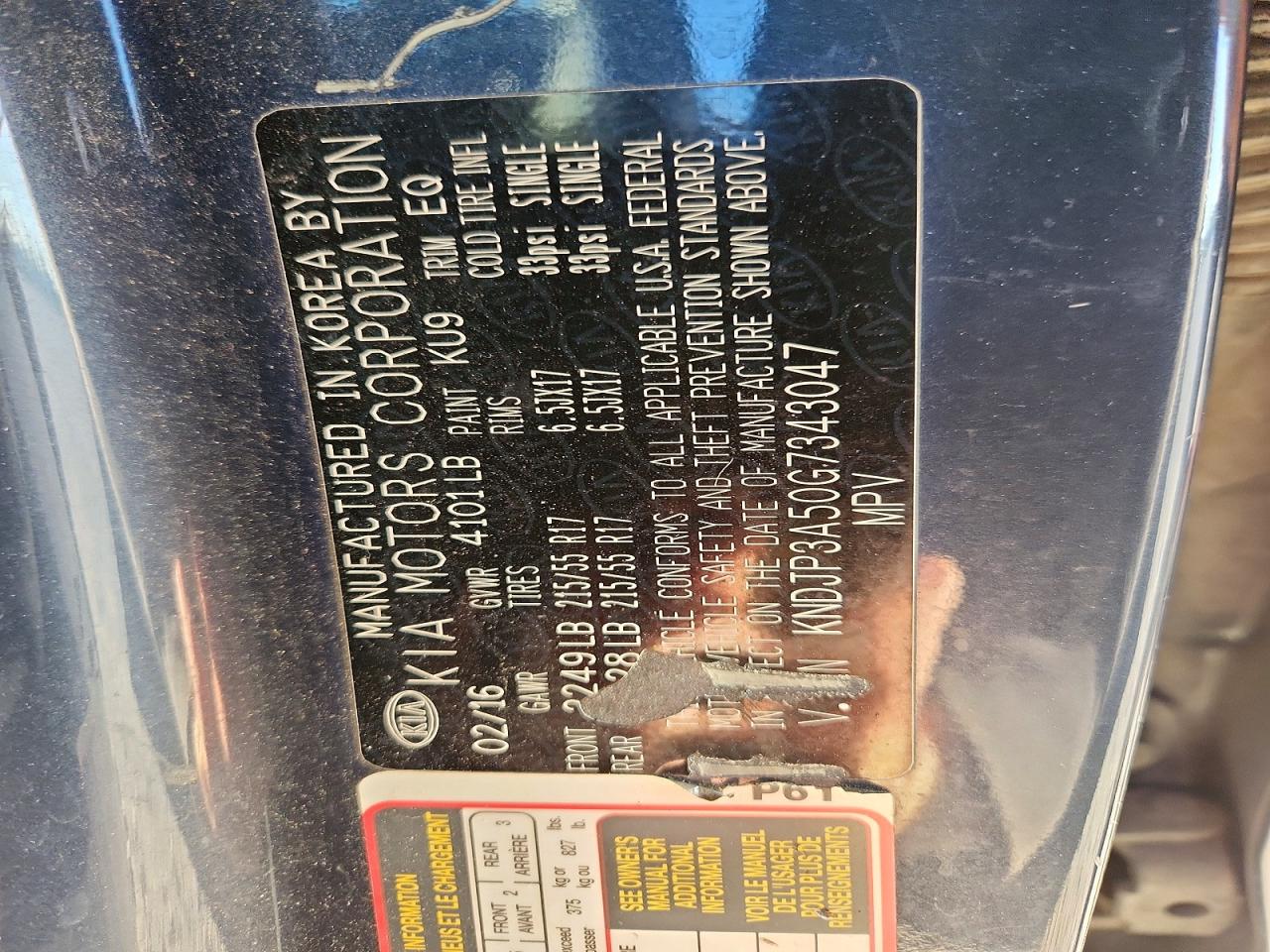 2016 KIA SOUL + photo 27