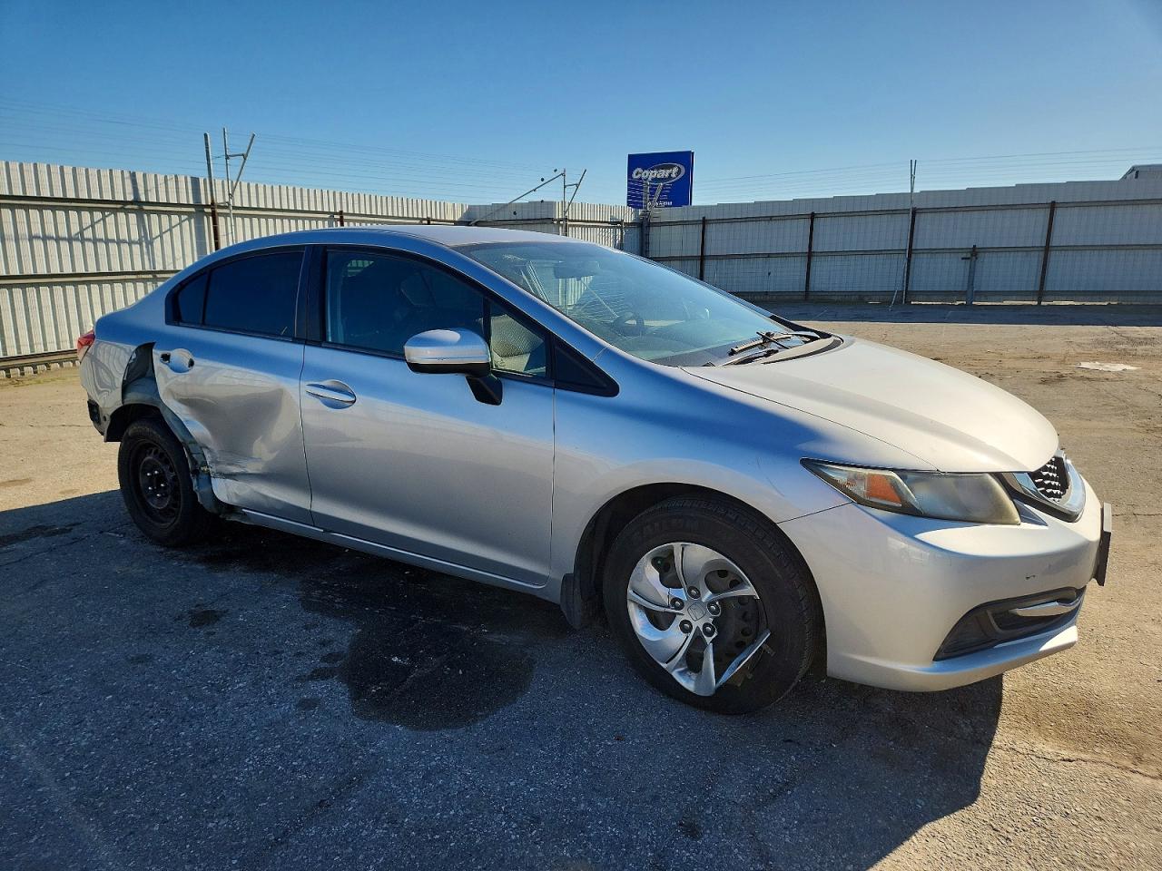 2014 HONDA CIVIC LX photo 4