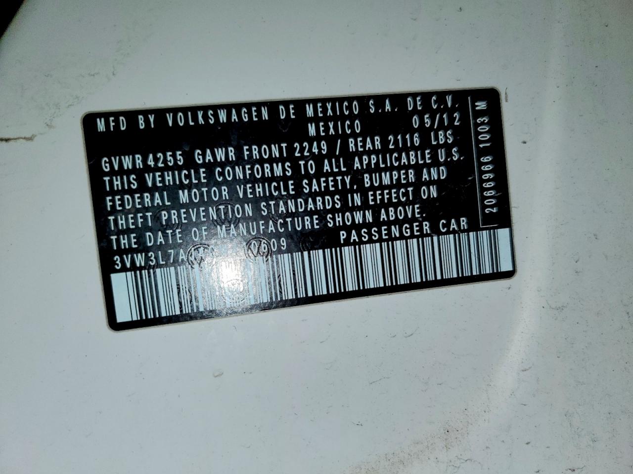 2012 VOLKSWAGEN JETTA TDI photo 12