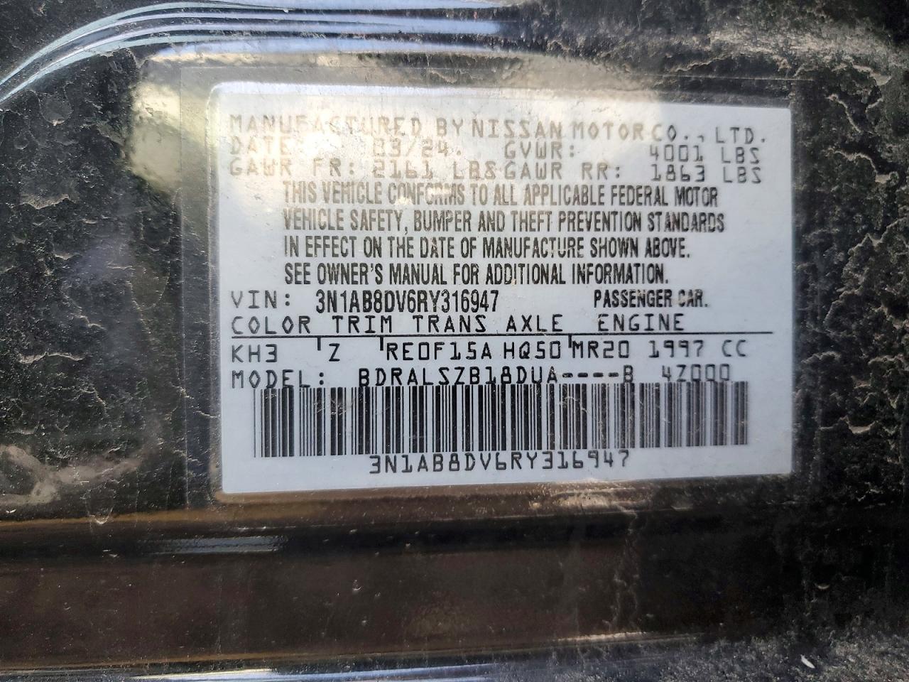 2024 NISSAN SENTRA SR photo 12