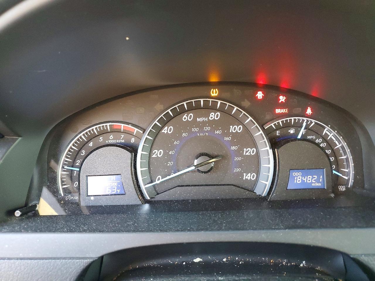 2012 TOYOTA CAMRY BASE photo 9