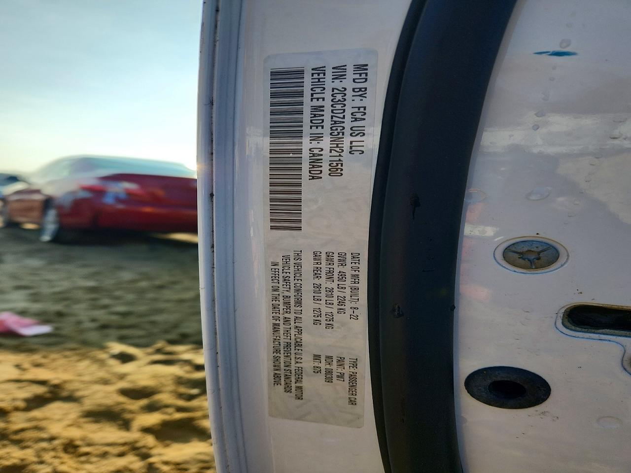 2022 DODGE CHALLENGER SXT photo 12