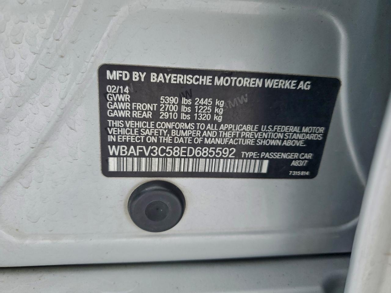2014 BMW 535 D XDRIVE photo 23