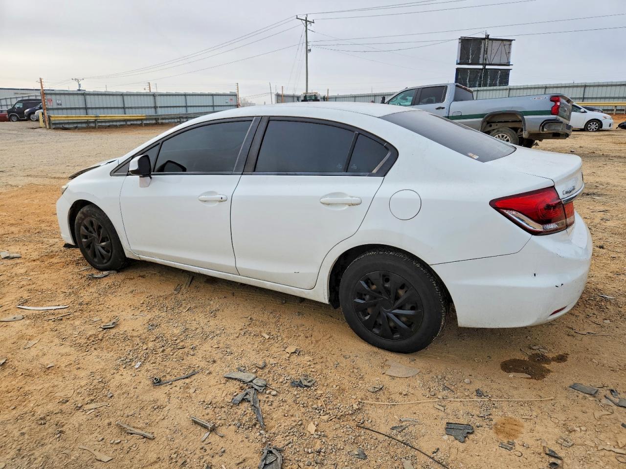 2014 HONDA CIVIC LX photo 2