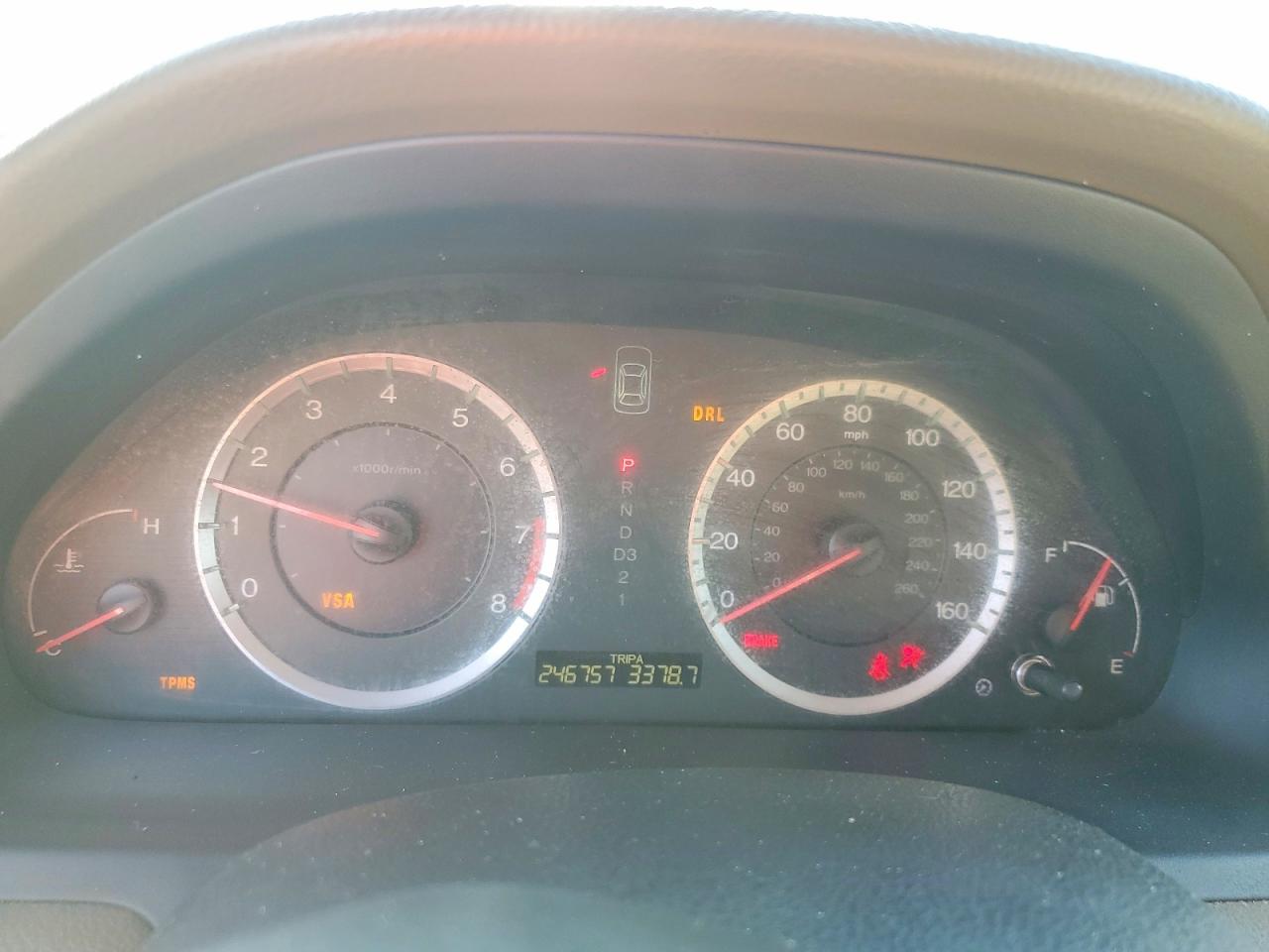 2009 HONDA ACCORD LX photo 9