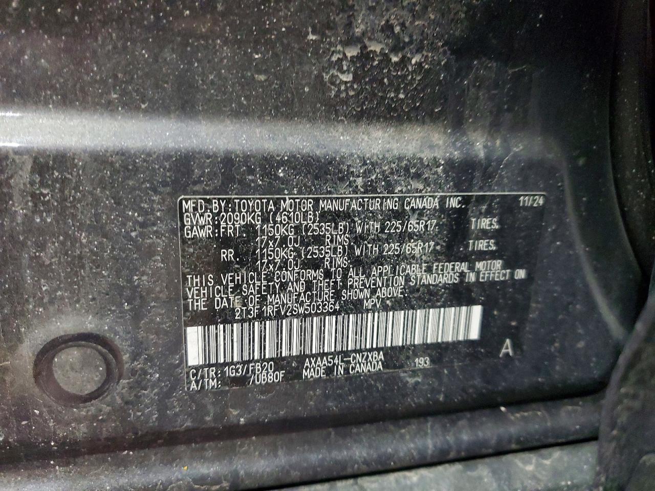 2025 TOYOTA RAV4 LE photo 25