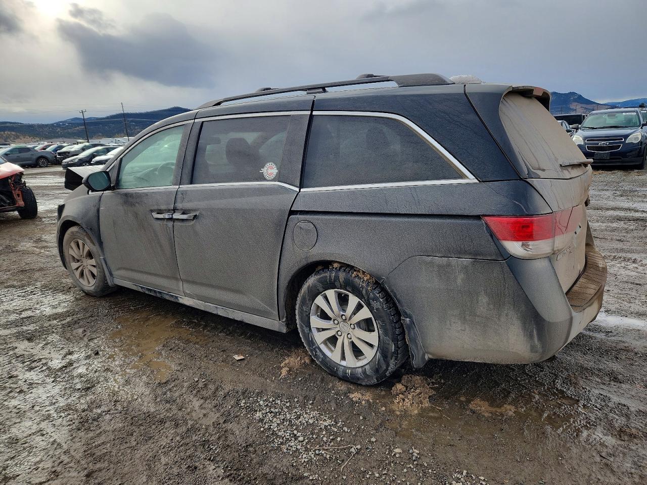 2014 HONDA ODYSSEY EXL photo 2