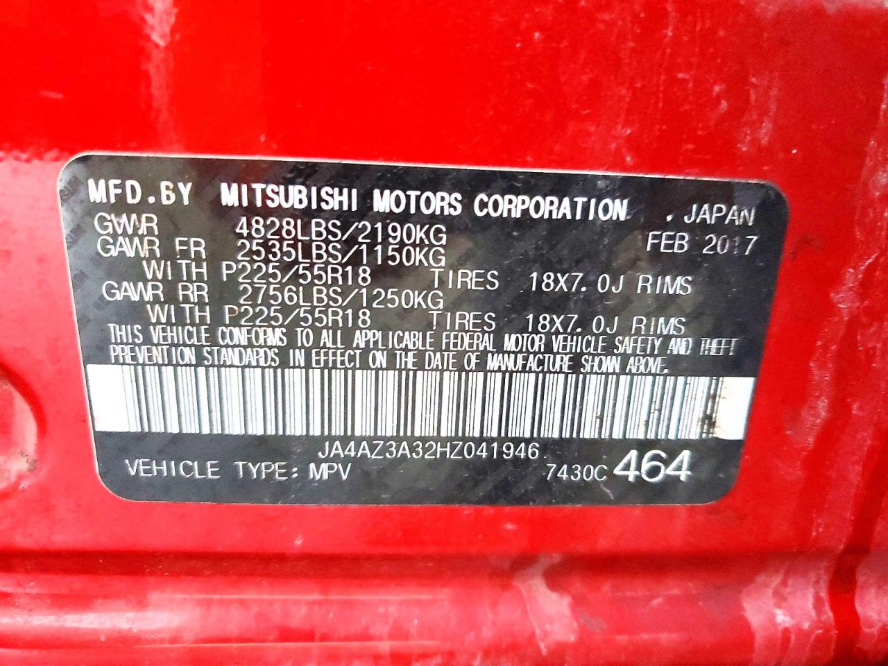 2017 MITSUBISHI OUTLANDER SE photo 13