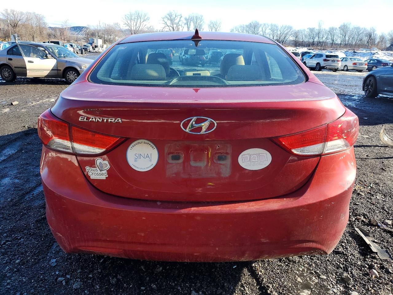 2013 HYUNDAI ELANTRA GLS photo 6