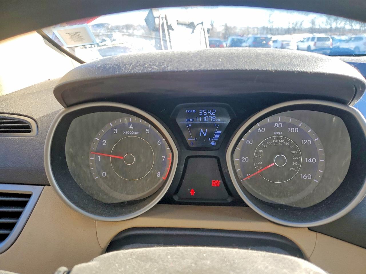 2013 HYUNDAI ELANTRA GLS photo 9