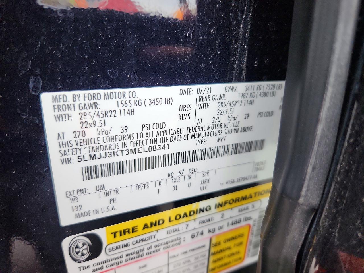 2021 LINCOLN NAVIGATOR L RESERVE photo 27