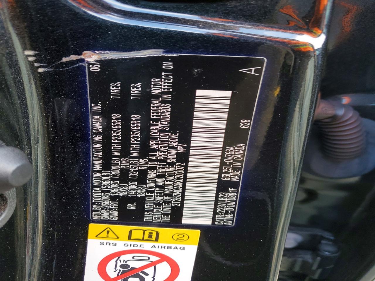 2019 LEXUS RX 350 BASE photo 13