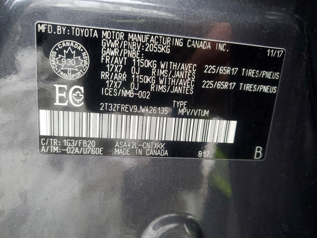 2018 TOYOTA RAV4 LE photo 14