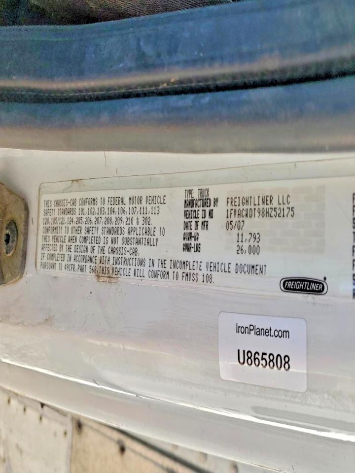 2008 FREIGHTLINER BUSINESS CLASS M2 BOX TRUCK photo 13