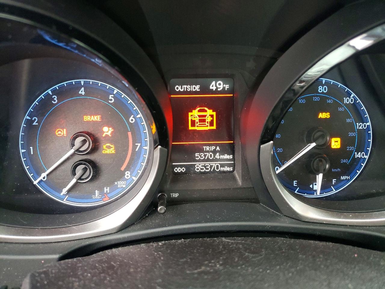 2015 TOYOTA COROLLA L photo 9