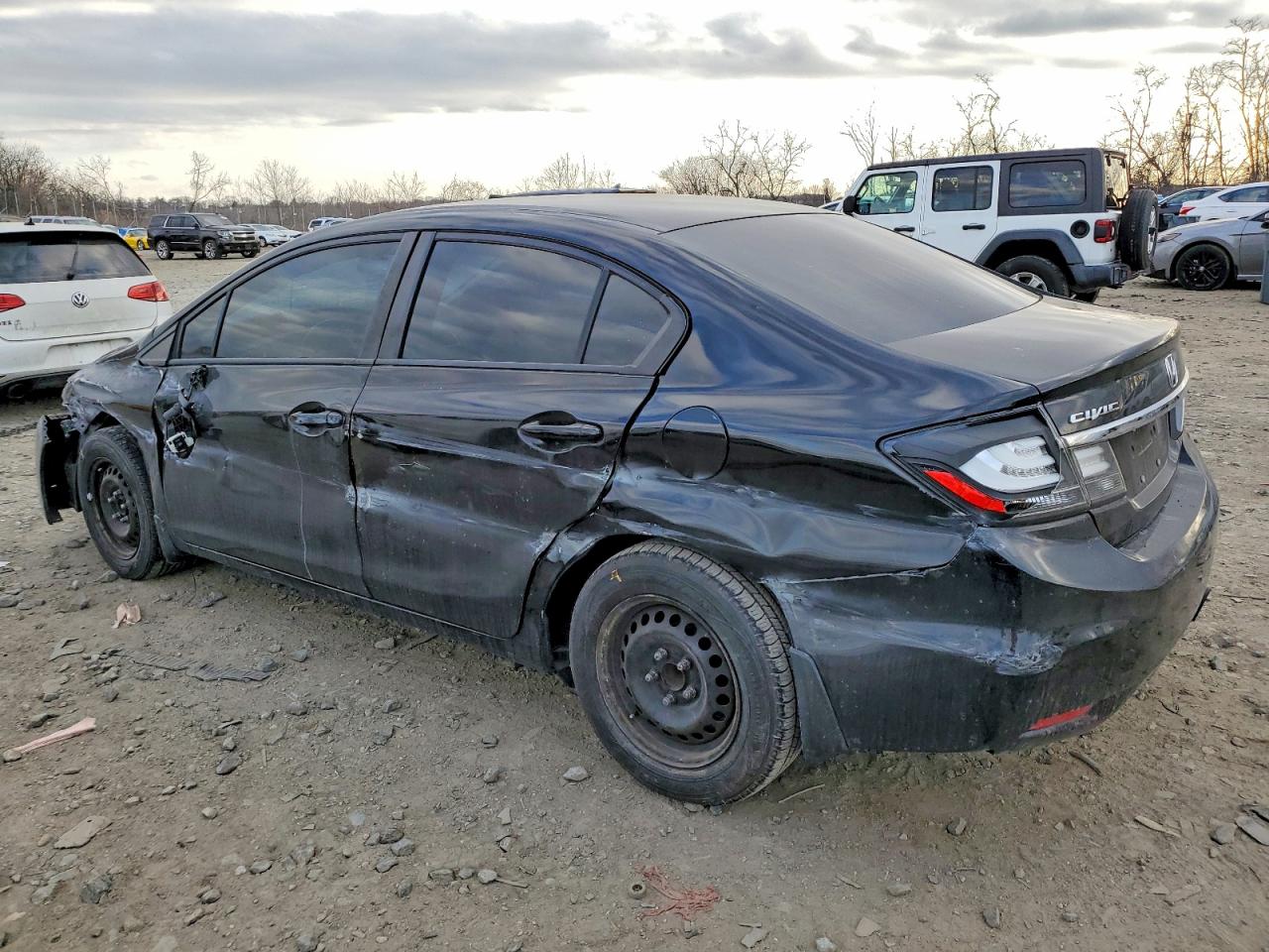 2014 HONDA CIVIC LX photo 2