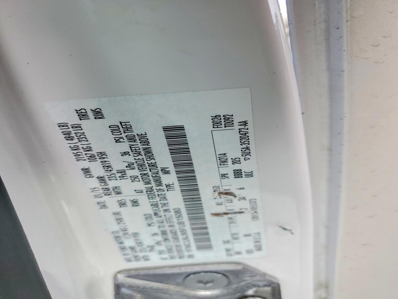2015 FORD ESCAPE TITANIUM photo 13