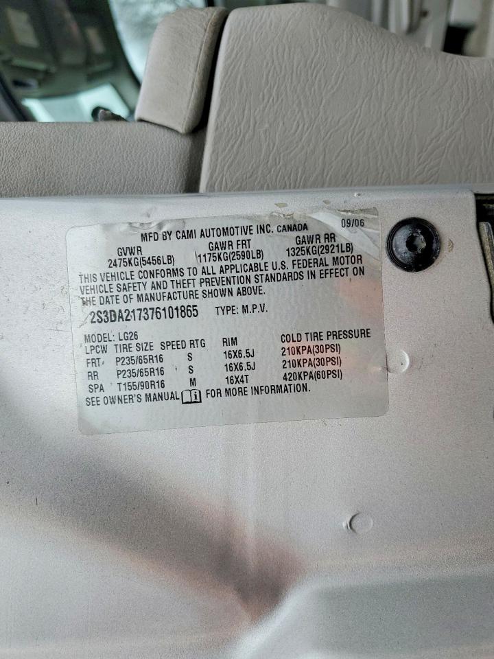 2007 SUZUKI XL7 photo 13