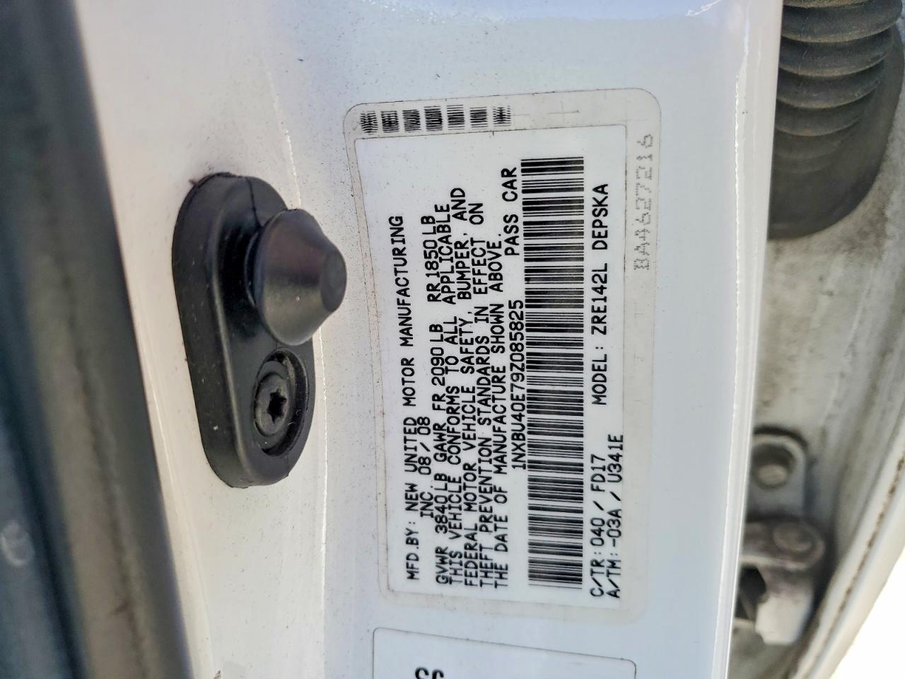 2009 TOYOTA COROLLA BASE photo 23