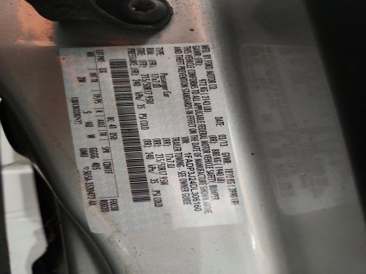 2013 FORD FOCUS TITANIUM photo 12
