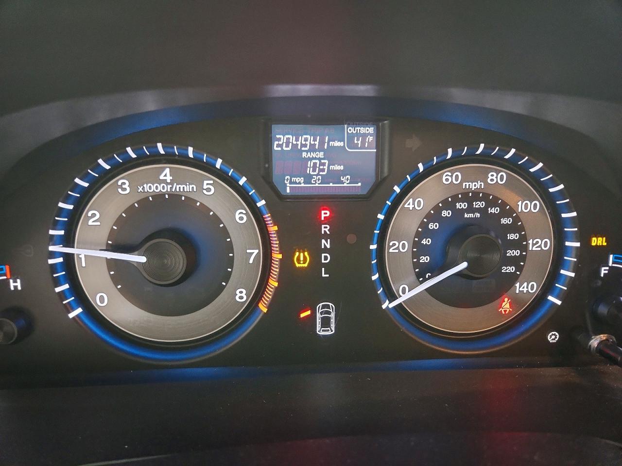 2013 HONDA ODYSSEY EXL photo 9