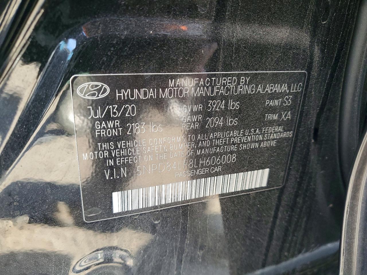 2020 HYUNDAI ELANTRA SEL photo 12