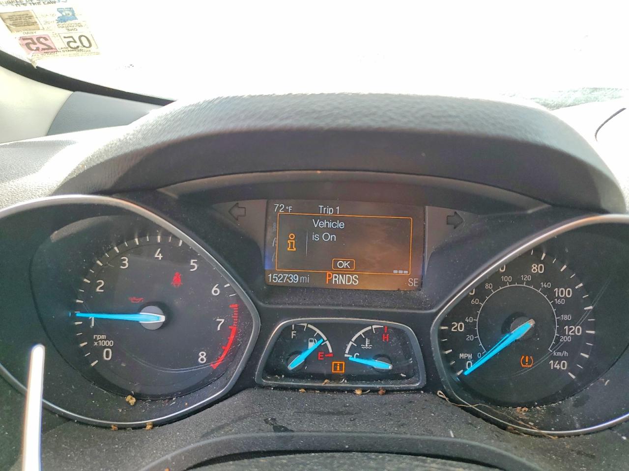 2018 FORD ESCAPE S photo 9